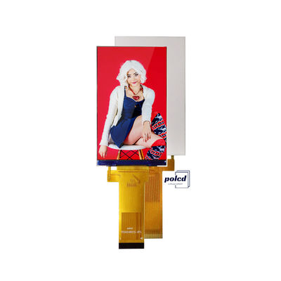Polcd 4 इंच एलसीडी स्क्रीन 480*RGB*800 वर्टिकल डिस्प्ले -20~70 चौड़ाई ऑपरेटिंग टेम्प औद्योगिक एलसीडी मॉड्यूल
