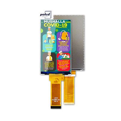 Polcd Rgb इंटरफ़ेस 4.5 इंच रंगीन डिस्प्ले पैनल 480*854 रिज़ॉल्यूशन 40पिन GC9503V Ic TFT एलसीडी मॉड्यूल