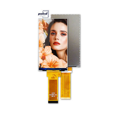 Polcd 4.5 इंच TFT एलसीडी मॉड्यूल 480*854 रिज़ॉल्यूशन 300 निट्स आरजीबी 24 बिट इंटरफ़ेस 4.5