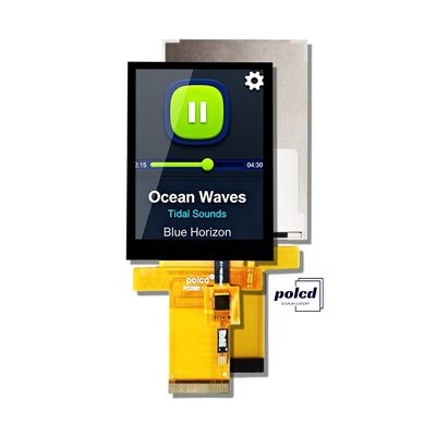 Polcd Tft RGB 2.8 इंच इंडस्ट्रियल कंट्रोलर कलर डिस्प्ले पैनल कैपेसिटिव टच स्क्रीन IPS एलसीडी मॉड्यूल