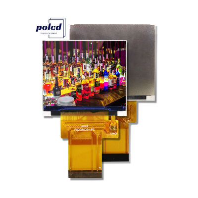 Polcd 2.3 इंच TFT एलसीडी 480*360 ST7701S आरजीबी इंटरफ़ेस 40 पिन 310nit चमक एलसीएम डिस्प्ले