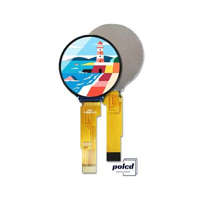 Polcd गोल 240*240 1.28 1.3 इंच टच Tft एलसीडी डिस्प्ले SPI इंटरफेस GC9A01 ड्राइवर आईसी IPS स्क्रीन