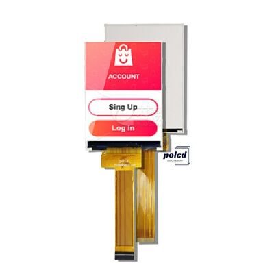 Polcd 2.8 इंच TFT डिस्प्ले 240x320 IPS स्क्रीन हाई कंट्रास्ट 1200:1 TFT पैनल एलसीडी मॉड्यूल