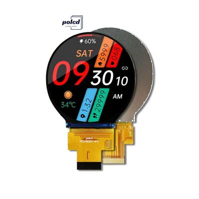 पॉलकैड 2.1 इंच आईपीएस छोटा गोल एलसीडी 480*480 एमआईपीआई इंटरफ़ेस ST7701S सर्कल सर्कुलर टीएफटी डिस्प्ले मॉड्यूल