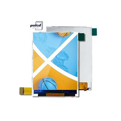 Polcd 2.8'' TFT एलसीडी मॉड्यूल प्रतिरोधी क्षमता स्पर्श IPS छोटे TFT डिस्प्ले