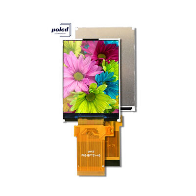 Polcd कस्टम 2.4 इंच 20 पिन TFT LCD 240x320 ट्रांसफ्लेक्टिव कलर स्क्रीन ST7789T3 LCD डिस्प्ले के साथ
