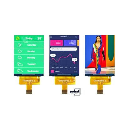 पॉलकड फैक्टरी 2 इंच एलसीडी मॉड्यूल 240x320 260cd/m2 चमक ST7789V ड्राइव आईसी टीएफटी डिस्प्ले