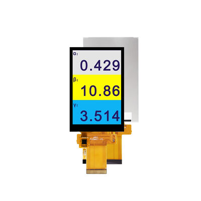 Polcd 3.5 इंच कैपेसिटिव टच स्क्रीन निर्माता एमसीयू एसपीआई इंटरफ़ेस 40 पिन 320x480 आईपीएस टीएफटी एलसीडी मॉड्यूल