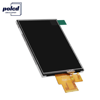 Polcd 4 वायर SPI 2.8 LCD मॉड्यूल RoHS 240X320 TFT प्रतिरोधक टच स्क्रीन